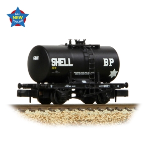 (image for) 378-004 20T Anchor-Mounted Tank Wagon 'Shell/BP' Black